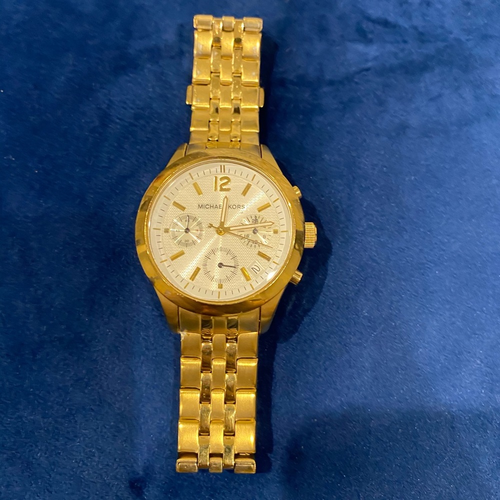 Gold Michael Kors Watch